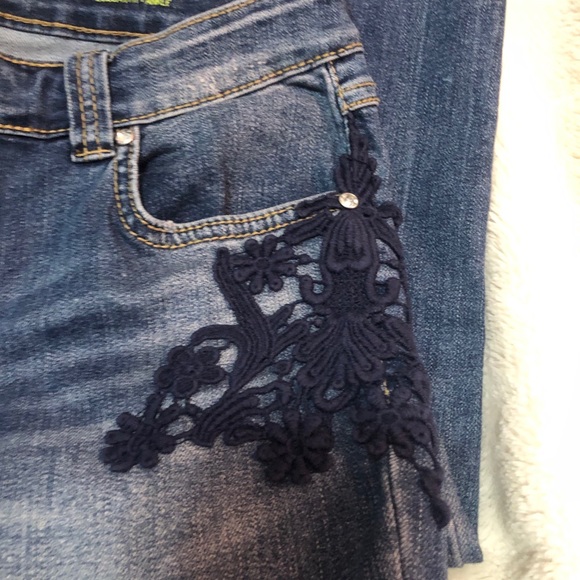 INC International denim jeans straight regular fit - Picture 6 of 10